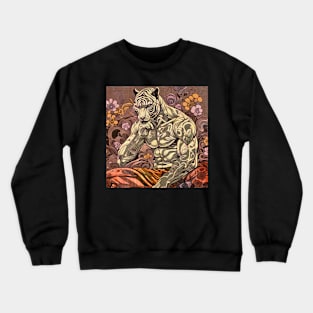 The Tiger, motif 3 Crewneck Sweatshirt